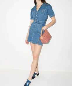 Paige 'Mayslie' Denim Mini Dress