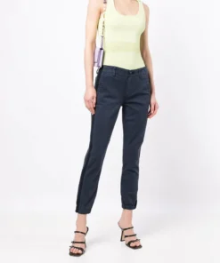 Paige ‘Mayslie’ Side Stripe Denim Joggers