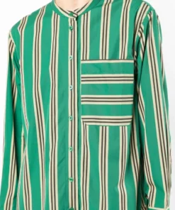 Baum Und Pferdgarten Green 'Mesa' Striped Shirt