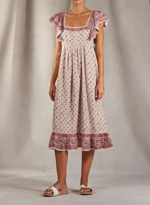 M.A.B.E 'Mira' Print Midi Dress 3 M.A.B.E 'Mira' Print Midi Dress