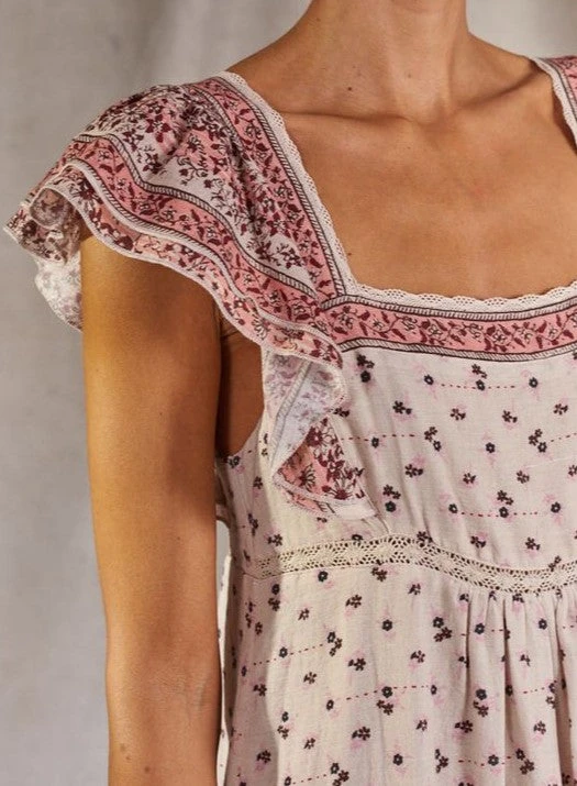 M.A.B.E 'Mira' Print Midi Dress 5 M.A.B.E 'Mira' Print Midi Dress