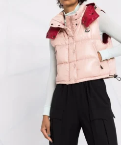 Moncler Pink 'Alpiste' Gilet