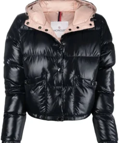 Moncler Black 'Bardanette' Puffer Jacket