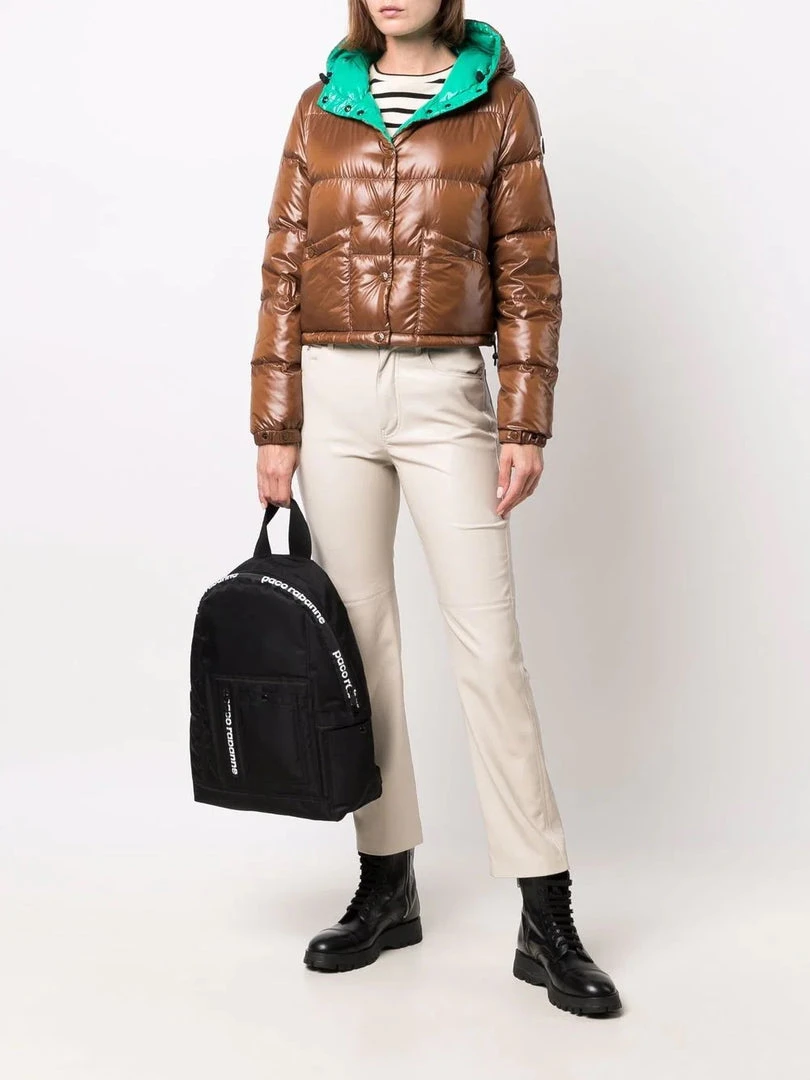 Moncler Brown 'Bardanette' Puffer Jacket 4 Moncler Brown 'Bardanette' Puffer Jacket