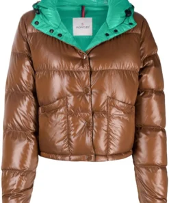 Moncler Brown 'Bardanette' Puffer Jacket