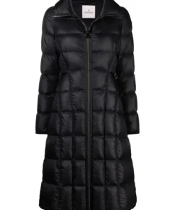 Moncler Black 'Bellevalia' Long Coat