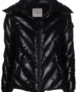 Moncler Black 'Brouel' Jacket