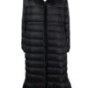 Moncler Black 'Bunias' Long Coat