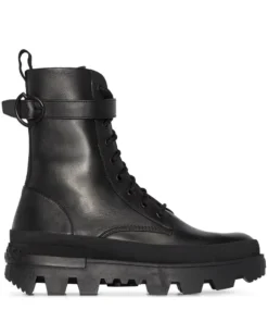 Moncler Black 'Carinne' Ankle Boots