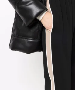 Moncler 'Black Envers Satin Trousers' 11 Moncler 'Black Envers Satin Trousers'