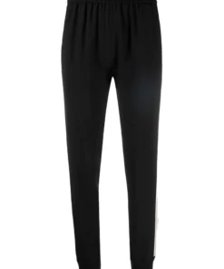 Moncler 'Black Envers Satin Trousers'