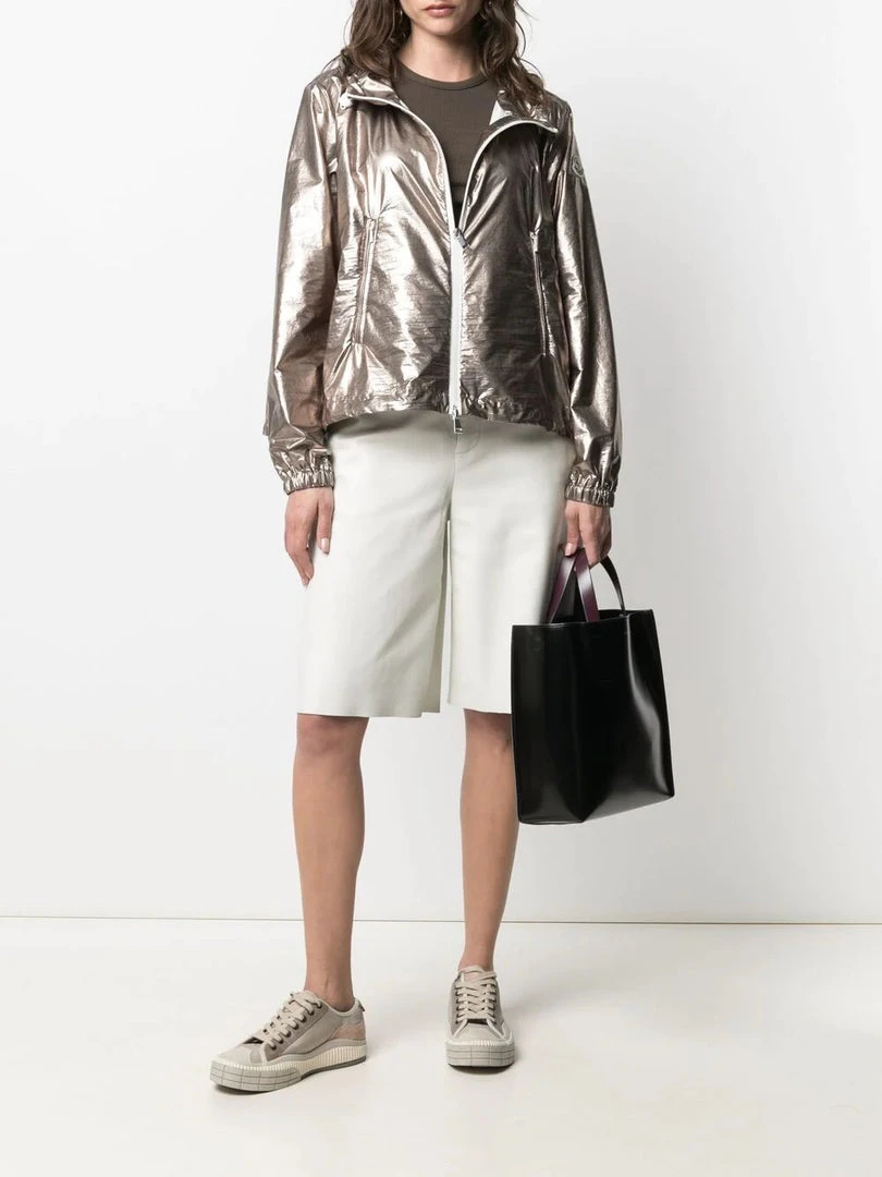 Moncler 'Eschamali' Metallic Bronze Jacket 4 Moncler 'Eschamali' Metallic Bronze Jacket