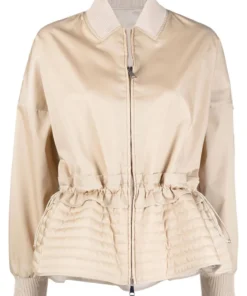 Moncler 'Baldah' Peplum Jacket