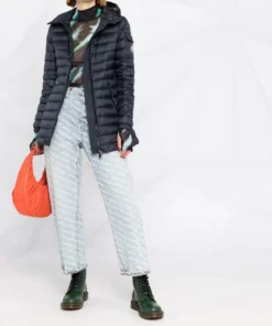 Moncler Navy 'Ments' Coat