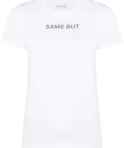 Moncler White 'Same But Different' T-shirt