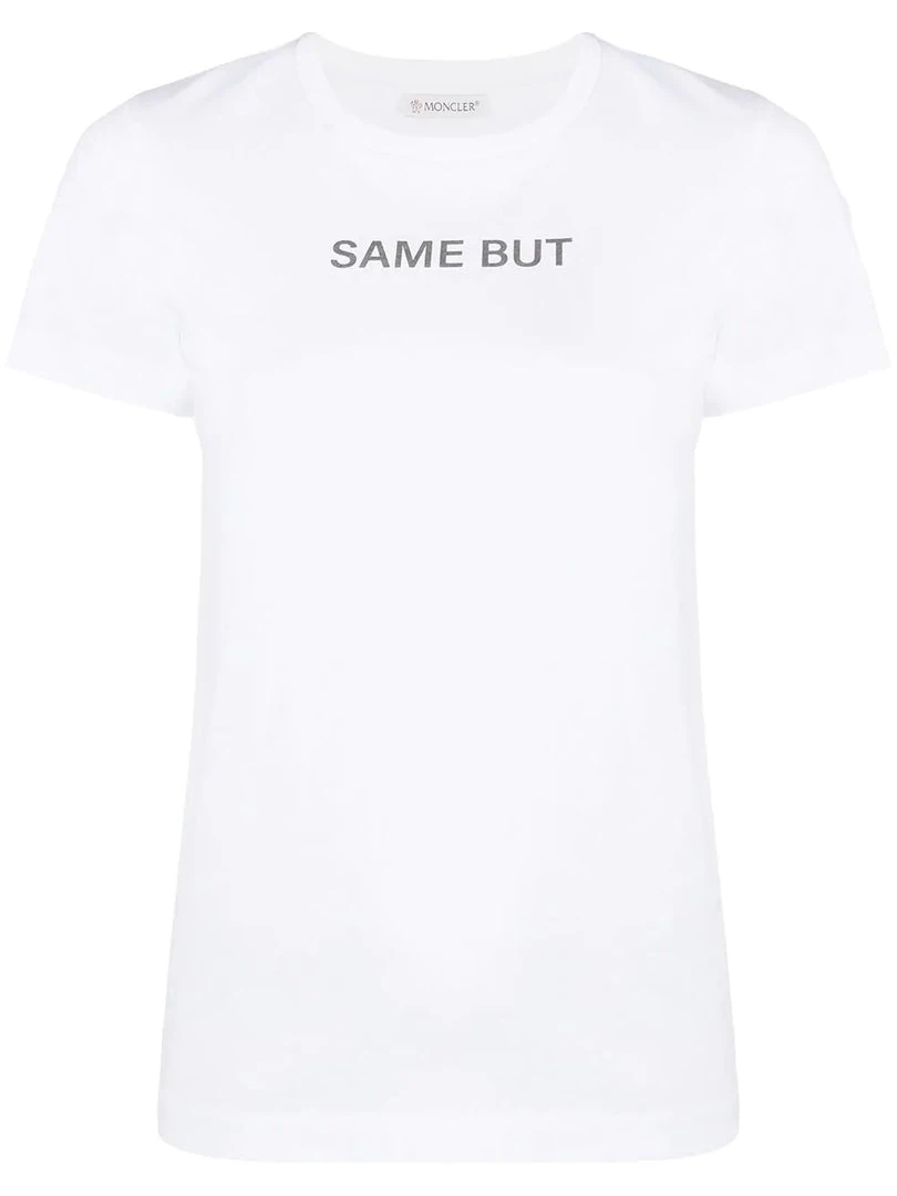 Moncler White 'Same But Different' T-shirt 3 Moncler White 'Same But Different' T-shirt