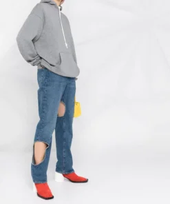 Moncler Grey 'Logo-Print Hoodie'