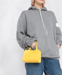 Moncler Grey 'Logo-Print Hoodie'