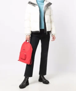 Moncler White 'Bufonie' Jacket