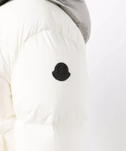Moncler White 'Bufonie' Jacket