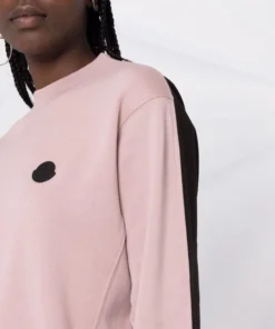 Moncler Pink And Black 'Contrasting Sleeve Sweater' 12 Moncler Pink And Black 'Contrasting Sleeve Sweater'