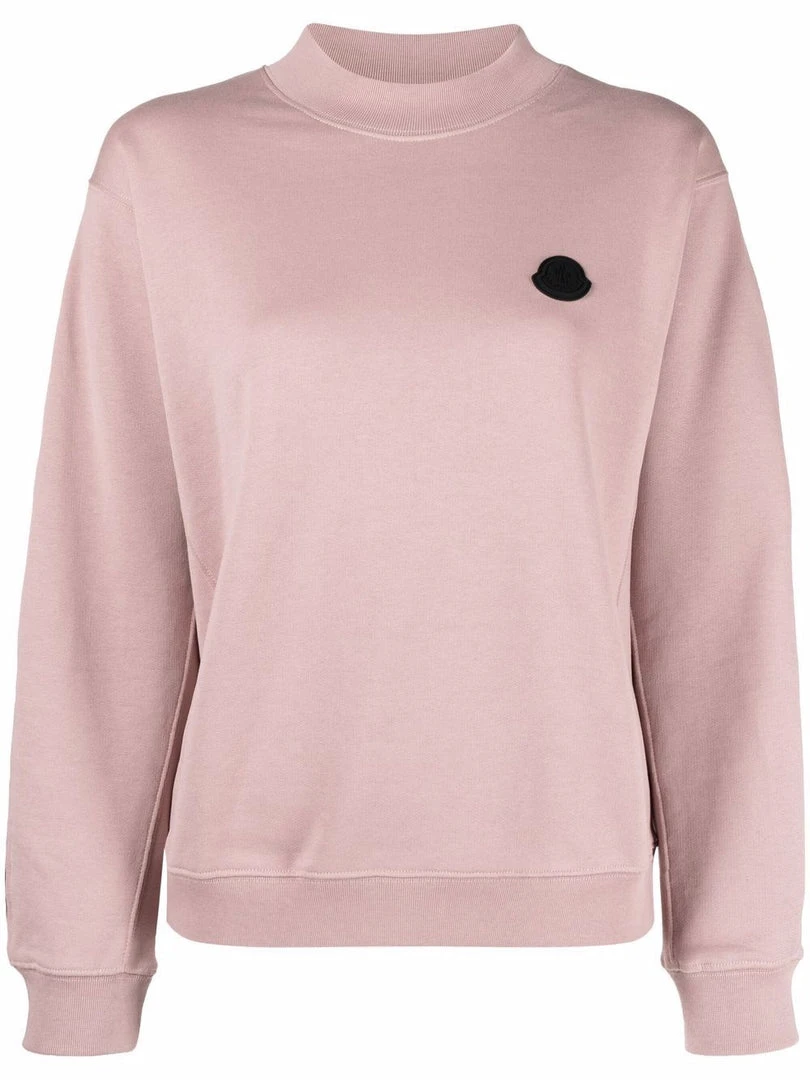 Moncler Pink And Black 'Contrasting Sleeve Sweater' 3 Moncler Pink And Black 'Contrasting Sleeve Sweater'