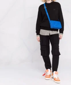 Moncler Black 'Contrasting Sleeve Sweater'
