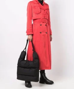 Moncler Black 'Legere' Large Tote Bag