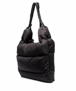 Moncler Black 'Legere' Large Tote Bag