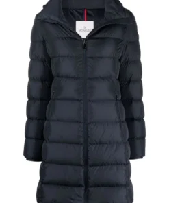 Moncler Dark Navy 'Gie' Padded Coat
