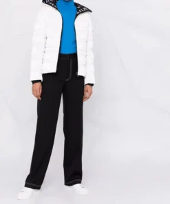 Moncler White 'Tharon' Jacket