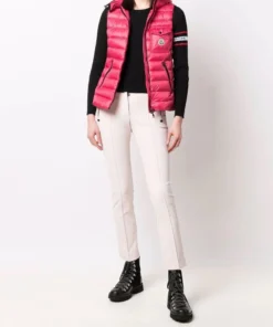 Moncler Pink 'Glyco' Gilet
