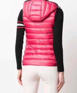 Moncler Pink 'Glyco' Gilet