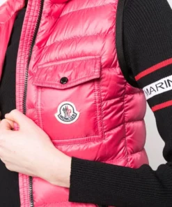 Moncler Pink 'Glyco' Gilet