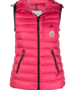 Moncler Pink 'Glyco' Gilet