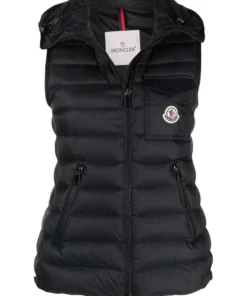Moncler Black 'Glyco' Gilet