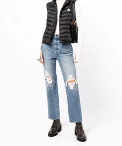 Moncler Black 'Liane' Gilet