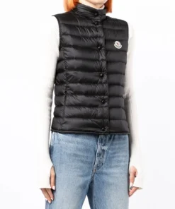 Moncler Black 'Liane' Gilet