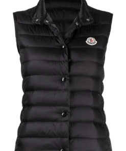 Moncler Black 'Liane' Gilet