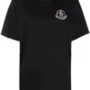 Moncler Black And White 'Logo Printed T-Shirt' 2 Moncler Black And White 'Logo Printed T-Shirt'