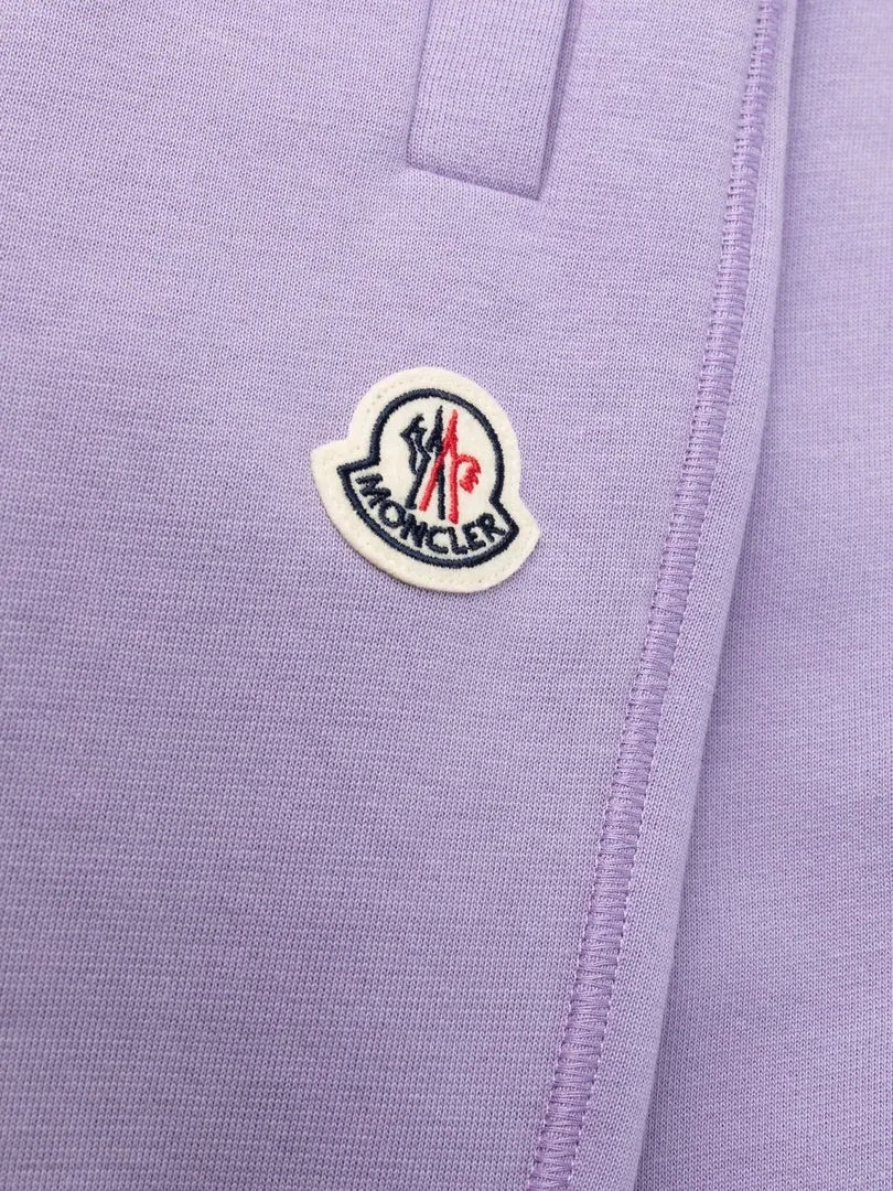 Moncler Purple And Beige 'Contrasting Trim Tracksuit Bottoms' 9 Moncler Purple And Beige 'Contrasting Trim Tracksuit Bottoms'