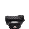 Moncler Black 'Felicie' Quilted Belt Bag