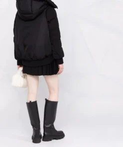 Moncler Black 'Homogyne' Bomber Jacket