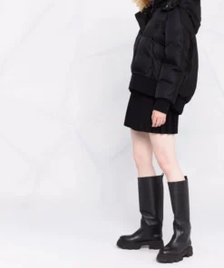 Moncler Black 'Homogyne' Bomber Jacket