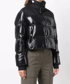 Moncler Black 'Jasione' Puffer Jacket