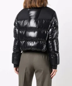 Moncler Black 'Jasione' Puffer Jacket