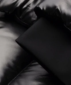 Moncler Black 'Jasione' Puffer Jacket