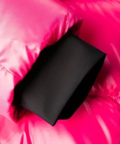 Moncler Pink And Black 'Jasione' Puffer Jacket