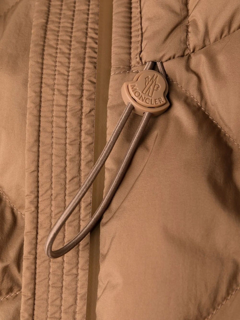 Moncler Brown 'Liveche' Sleeveless Coat 9 Moncler Brown 'Liveche' Sleeveless Coat