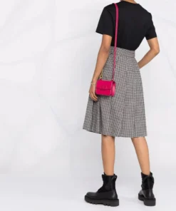 Moncler Black 'Love Logo Patch T-shirt'